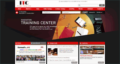 Desktop Screenshot of itcinnotraining.com